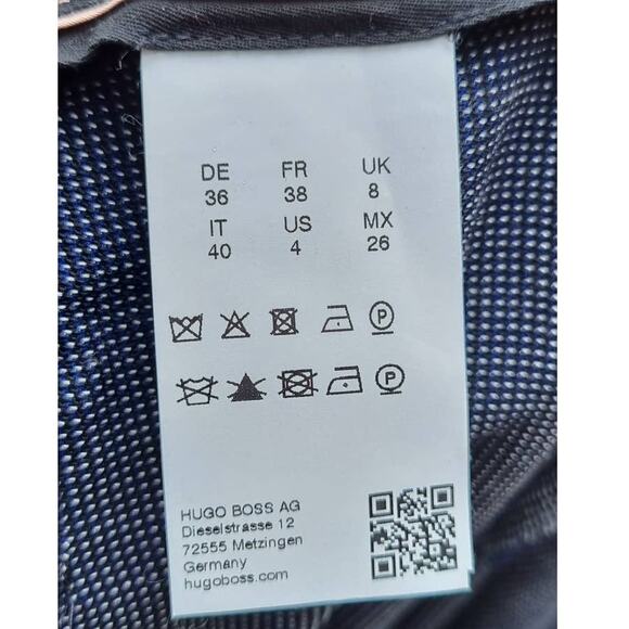 Boss by Hugo Boss Tulea Wool Blend Trouser Flared Pants Women's Size 4 - Picture 4 of 8